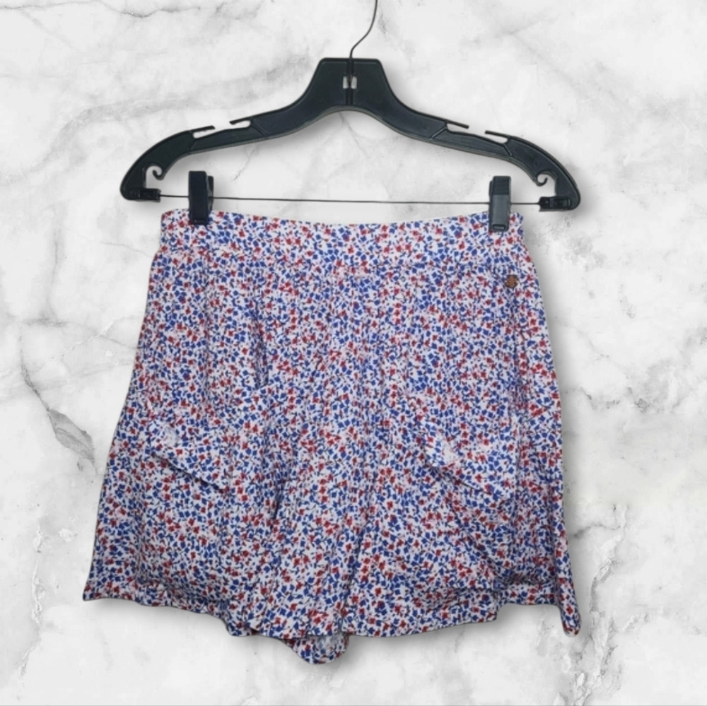 Girls Matilda Jane 435 Flowy Floral Print Shorts Sz 14